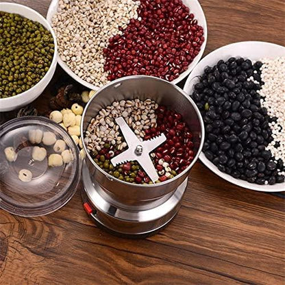 Electric Smash Machine, Multifunction Small Food Grinder Grain Grinder, Portable Coffee Bean Grinder